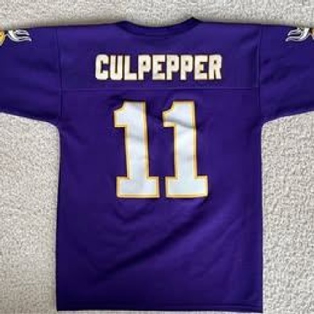 Kids Minnesota Vikings NFL Dante Culpepper Jersey Youth M (10/12)